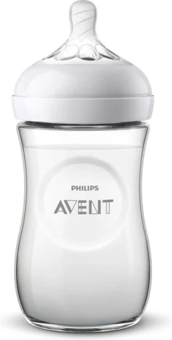 Philips Avent Natural Babyfles - SCF070/22 Babyfles (1m+) Voor Langzame Toevoer - 1x -Babyproducten Winkel 606x1200 2
