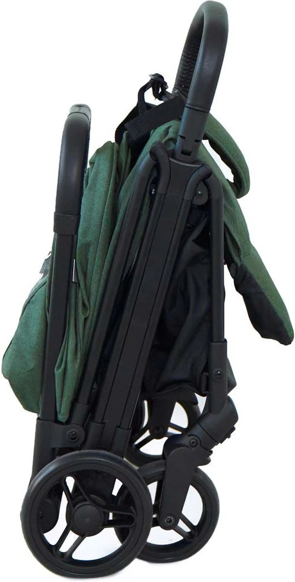 Prénatal Compact Buggy – Kinderwagen Met Boodschappenmand En Zonneklep - Traploos Verstelbare Wandelwagen – Inklapbaar Met 1 Hand - Plooibuggy Groen 5 Prénatal Compact Buggy – Kinderwagen Met Boodschappenmand En Zonneklep - Traploos Verstelbare Wandelwagen – Inklapbaar Met 1 Hand - Plooibuggy Groen - Afbeelding 5