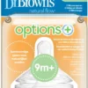 Dr. Brown's Options+ Anti-colic Y-speen - Voor Brede Halsfles - 2 Stuks