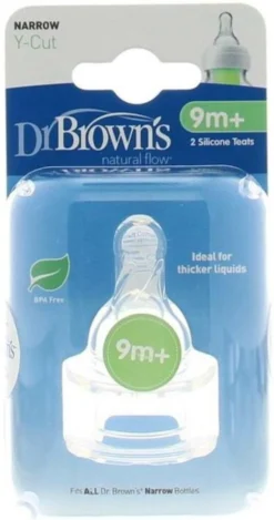 Dr. Brown's Options+ Anti-colic Y-speen - Voor Standaard Halsfles - 2 Stuks -Babyproducten Winkel 632x1200 4