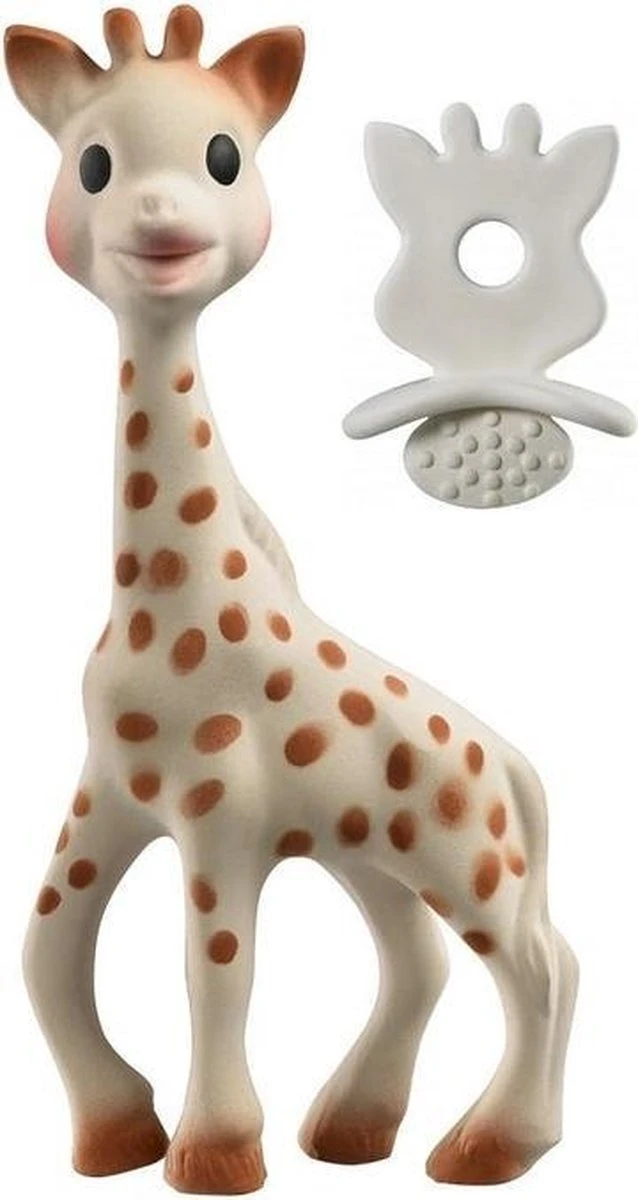 Sophie De Giraf - So Pure - Bijtspeelgoed - Bijtspeentje - 100% Natuurlijk Rubber 4 Sophie De Giraf - So Pure - Bijtspeelgoed - Bijtspeentje - 100% Natuurlijk Rubber - Afbeelding 4