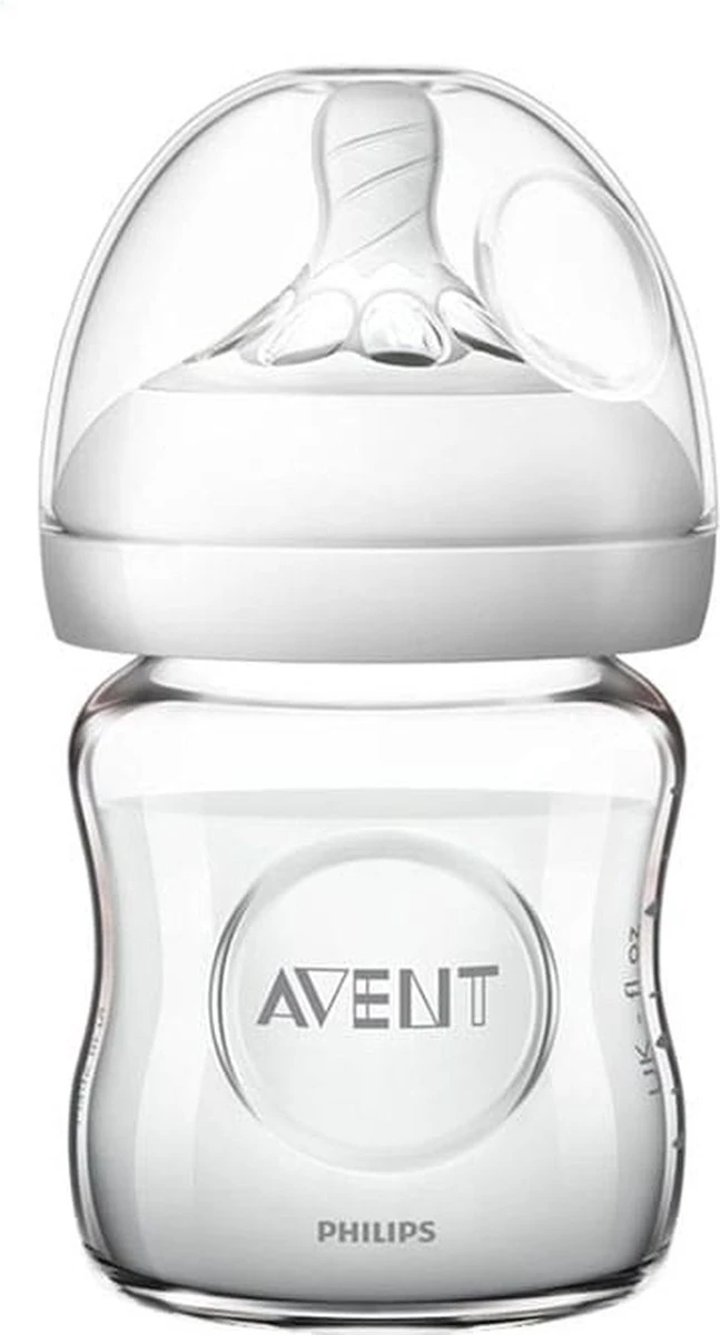 Philips Avent Glazen SCF051/17 - Natural-babyfles - 0m+ - 120ml 6 Philips Avent Glazen SCF051/17 - Natural-babyfles - 0m+ - 120ml - Afbeelding 6