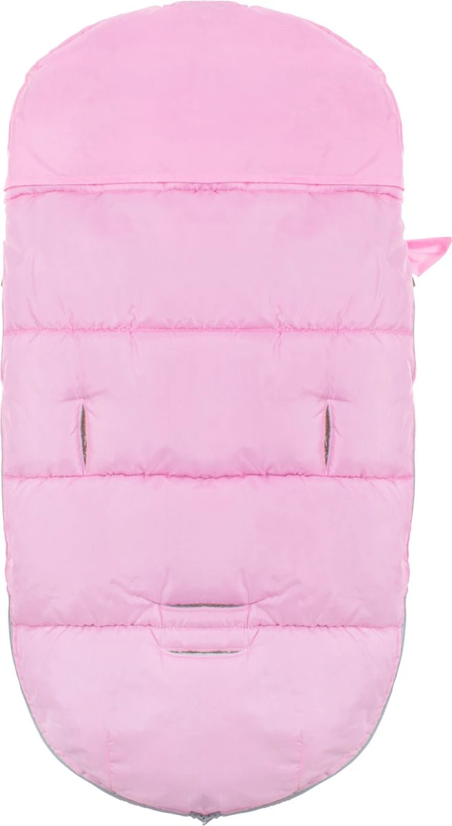 Springos Voetenzak | Voetenzak Buggy | Voetenzak Autostoel | Universeel | 90 Cm | Roze 10 Springos Voetenzak | Voetenzak Buggy | Voetenzak Autostoel | Universeel | 90 Cm | Roze - Afbeelding 10