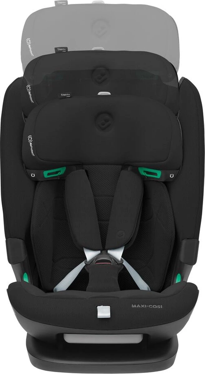 Maxi-Cosi Titan Pro I-Size Autostoeltje - Authentic Black - Vanaf Ca. 15 Maanden Tot 12 Jaar 8 Maxi-Cosi Titan Pro I-Size Autostoeltje - Authentic Black - Vanaf Ca. 15 Maanden Tot 12 Jaar - Afbeelding 8