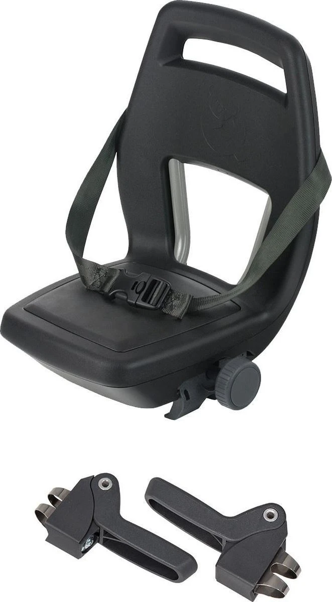 Qibbel 6+ Junior Fietsstoeltje Achter - Zwart - Inclusief Voetsteuntjes 7 Qibbel 6+ Junior Fietsstoeltje Achter - Zwart - Inclusief Voetsteuntjes - Afbeelding 7