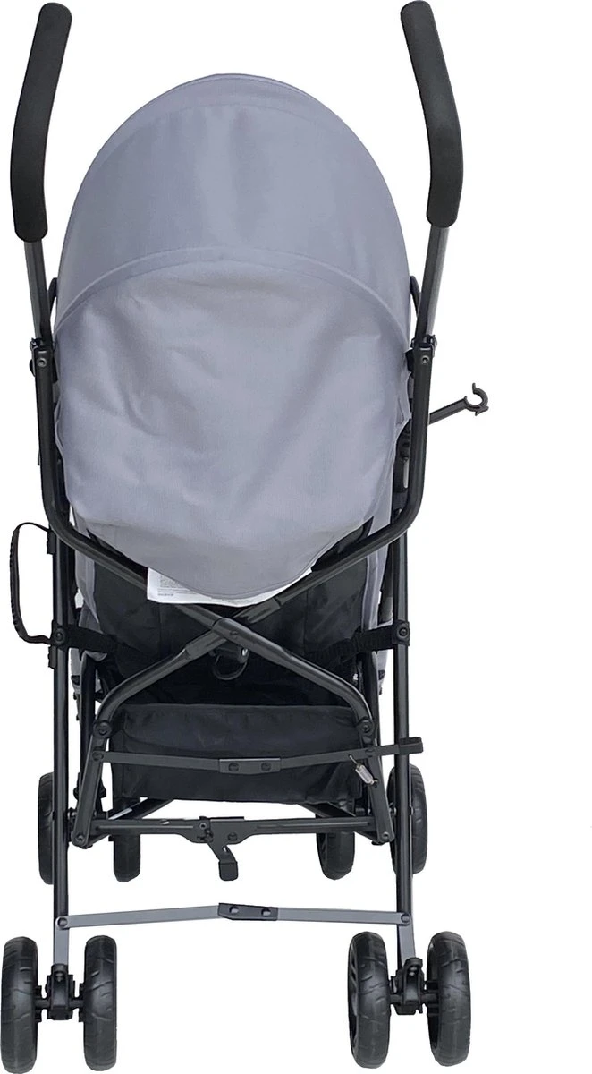 Cabino Buggy Plooibuggy Lichtgewicht Multi Standen Comfortabele Rugleuning & Tot 22 Kg Stone Grey 2 Cabino Buggy Plooibuggy Lichtgewicht Multi Standen Comfortabele Rugleuning & Tot 22 Kg Stone Grey - Afbeelding 2
