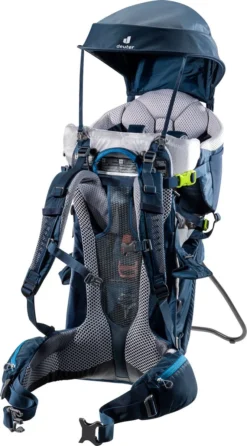 Deuter Kid Comfort Kinderdrager Midnight 15 Deuter Kid Comfort Kinderdrager Midnight -Babyproducten Winkel 665x1200 2