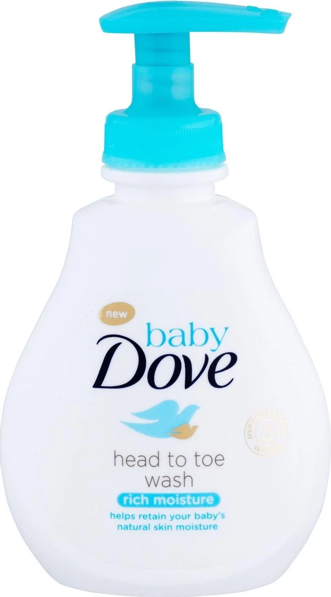 Dove - Baby (Head To Toe Wash Rich Moisture ) Body (Head To Toe Wash Rich Moisture ) Baby (Head To Toe Wash Rich Moisture ) - 200ml