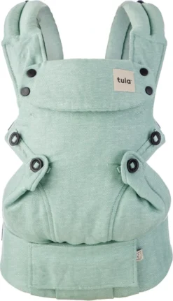 Tula Explore Draagzak Linen Eucalyptus - Ergonomische Draagzak Baby Vanaf Geboorte (maat 56) -Babyproducten Winkel 687x1200