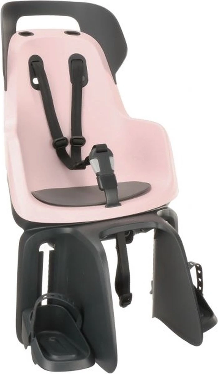 Bobike Maxi Go Fietsstoeltje Achter BD - Cotton Candy Pink 2 Bobike Maxi Go Fietsstoeltje Achter BD - Cotton Candy Pink - Afbeelding 2