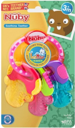 Nûby - IcyBite Koelbijtsleutels - Roze - 3m+ 7 Nûby - IcyBite Koelbijtsleutels - Roze - 3m+ -Babyproducten Winkel 704x1200 6