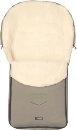 Zaffiro Wol Taupe Universele Afritsbare Voetenzak S7 08474