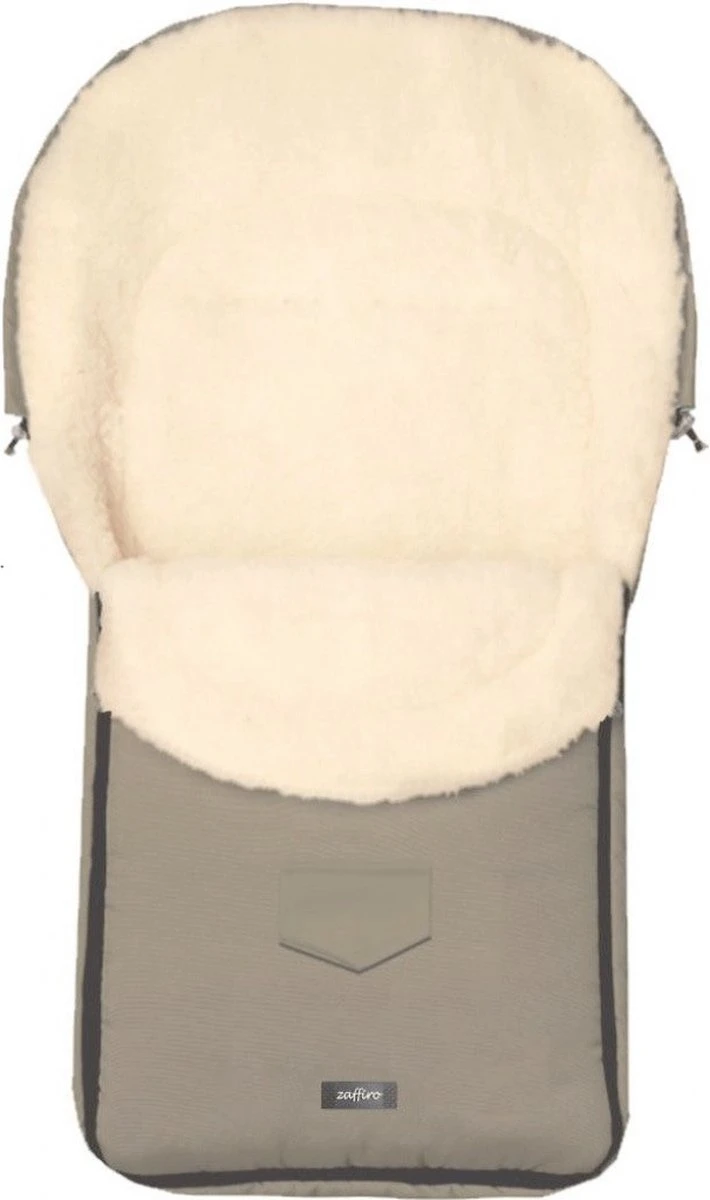 Zaffiro Wol Taupe Universele Afritsbare Voetenzak S7 08474 1 Zaffiro Wol Taupe Universele Afritsbare Voetenzak S7 08474