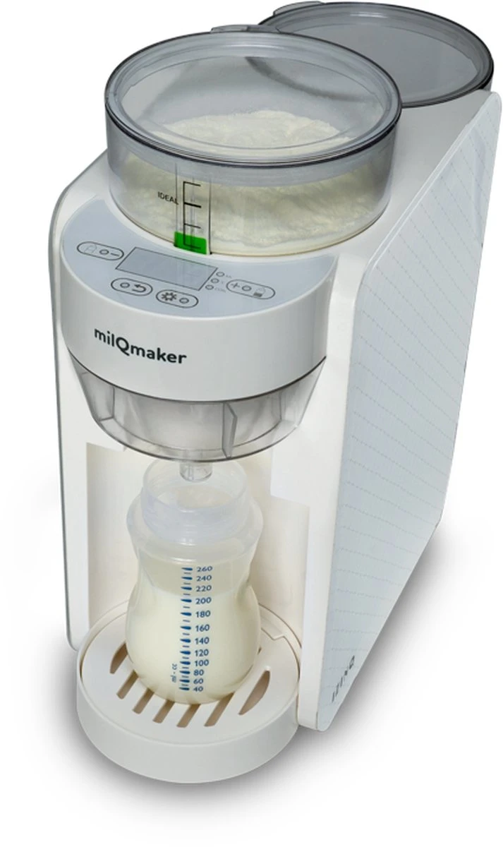 MilQmaker Flesvoeding Apparaat - Baby Milk Maker - Flessenwarmer/Fles Verwarmer - Baby Fles Maker - Baby Senseo - Baby Melk Machine - TÜV Gecertificeerd - Milkmaker 2 MilQmaker Flesvoeding Apparaat - Baby Milk Maker - Flessenwarmer/Fles Verwarmer - Baby Fles Maker - Baby Senseo - Baby Melk Machine - TÜV Gecertificeerd - Milkmaker - Afbeelding 2