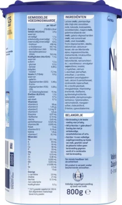 Nutrilon 1 Volledige Zuigelingenvoeding – Flesvoeding Vanaf De Geboorte – 800g 13 Nutrilon 1 Volledige Zuigelingenvoeding – Flesvoeding Vanaf De Geboorte – 800g -Babyproducten Winkel 716x1200 4