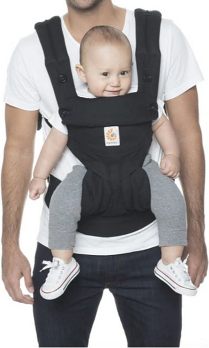 Ergobaby 360 Four Positions Baby Draagzak - Pure Black 11 Ergobaby 360 Four Positions Baby Draagzak - Pure Black - Afbeelding 11