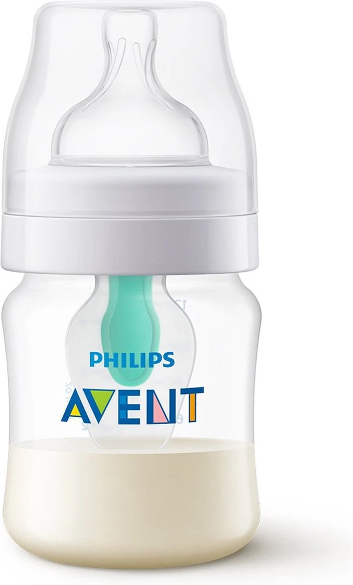 Philips Avent SCF810/14 Anti-Colic Babyfles (125ml) - Met AirFree Ventiel - 1 Stuk 11 Philips Avent SCF810/14 Anti-Colic Babyfles (125ml) - Met AirFree Ventiel - 1 Stuk - Afbeelding 11