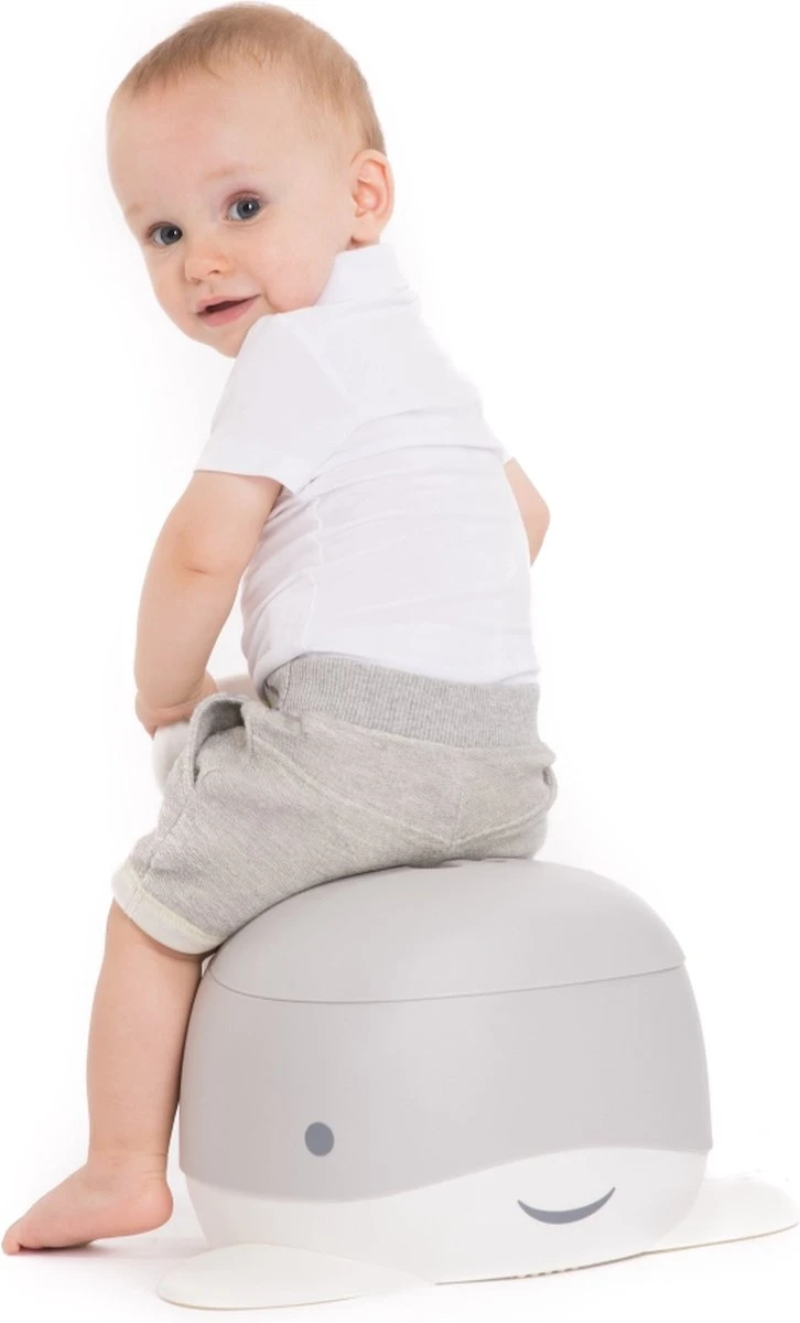 Whale Potty - Walvis Potje Grijs Kleur: Grijs 2 Whale Potty - Walvis Potje Grijs Kleur: Grijs - Afbeelding 2