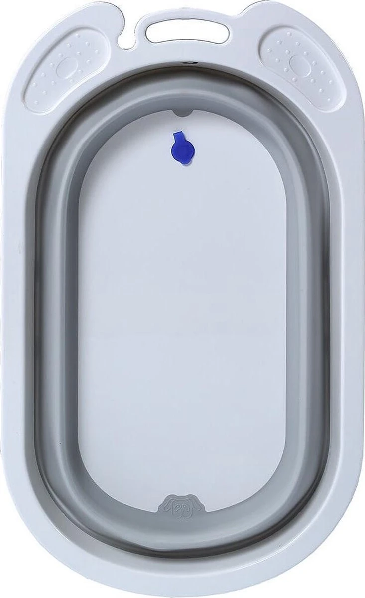 Titaniumbaby Opvouwbaar Babybadje - Wave Grey 2 Titaniumbaby Opvouwbaar Babybadje - Wave Grey - Afbeelding 2