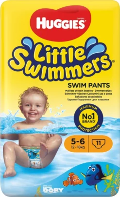 Huggies Little Swimmers - Zwemluiers - Maat 5/6 - (12 Tot 18 Kg) - Voordeelverpakking - 33 Stuks 17 Huggies Little Swimmers - Zwemluiers - Maat 5/6 - (12 Tot 18 Kg) - Voordeelverpakking - 33 Stuks -Babyproducten Winkel 734x1200