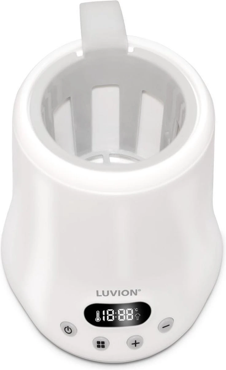 Luvion Eco Fast Deluxe 4 In 1 Flessenwarmer - Verwarmt Zeer Snel - Steriliseren Met Stoomkap - Warmhouden En Ontdooien 7 Luvion Eco Fast Deluxe 4 In 1 Flessenwarmer - Verwarmt Zeer Snel - Steriliseren Met Stoomkap - Warmhouden En Ontdooien - Afbeelding 7