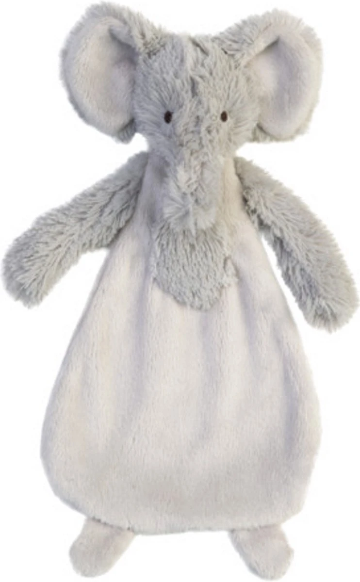 Happy Horse Olifant Enzo Knuffeldoekje - Grijs - Baby Cadeau 2 Happy Horse Olifant Enzo Knuffeldoekje - Grijs - Baby Cadeau - Afbeelding 2