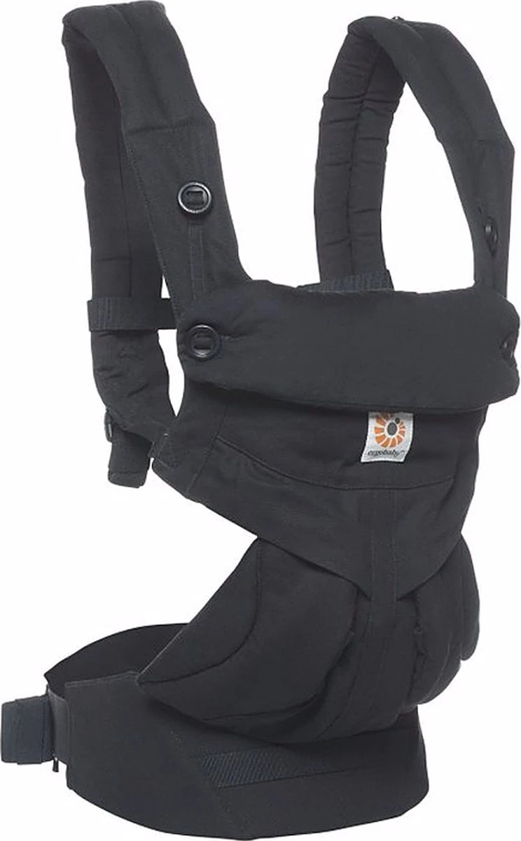 Ergobaby 360 Four Positions Baby Draagzak - Pure Black 12 Ergobaby 360 Four Positions Baby Draagzak - Pure Black - Afbeelding 12