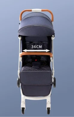 WOOSH New Buggy - Antraciet - One Hand Folding - 3 Slaapstanden - Wandelwagen Tot 25 Kg - Gratis Extra's -Babyproducten Winkel 754x1200