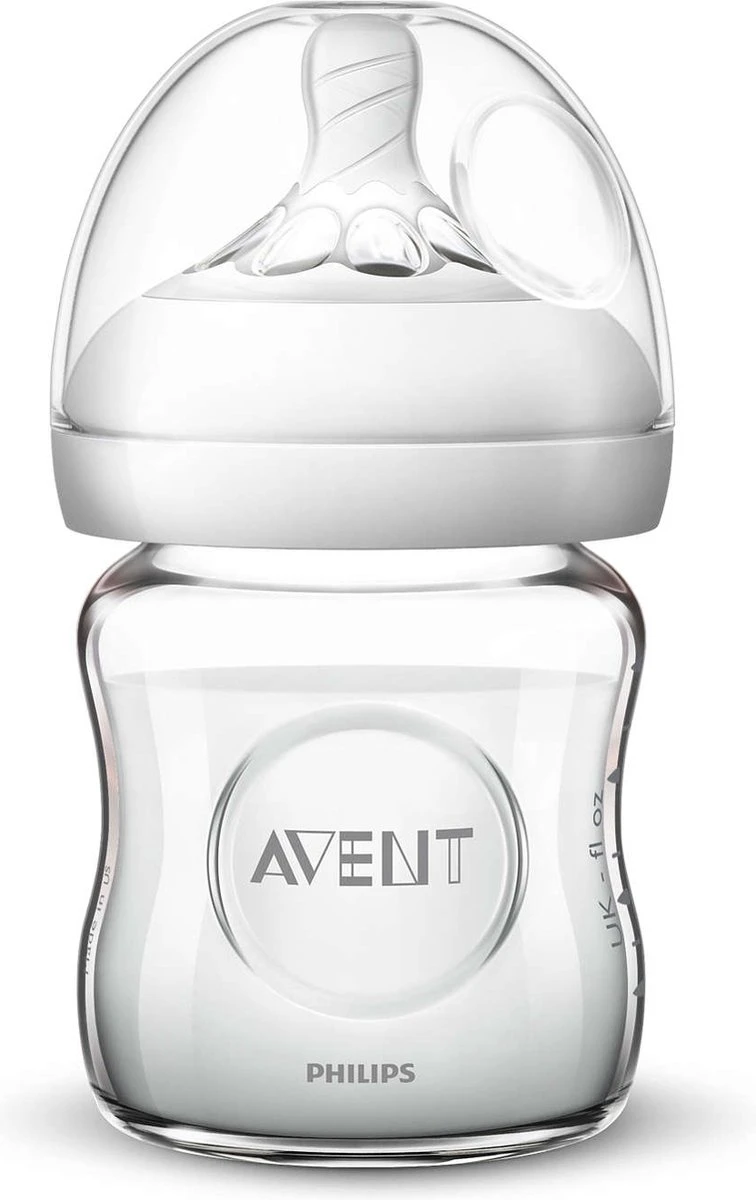 Philips Avent Glazen SCF051/17 - Natural-babyfles - 0m+ - 120ml 3 Philips Avent Glazen SCF051/17 - Natural-babyfles - 0m+ - 120ml - Afbeelding 3