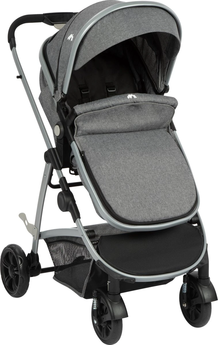 Bebeconfort Hello 2-in-1 Kinderwagen - Inclusief Reiswieg - Black Chic 14 Bebeconfort Hello 2-in-1 Kinderwagen - Inclusief Reiswieg - Black Chic - Afbeelding 14