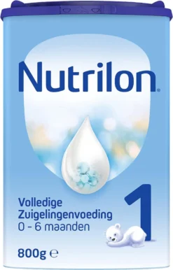 Nutrilon 1 Volledige Zuigelingenvoeding – Flesvoeding Vanaf De Geboorte – 800g