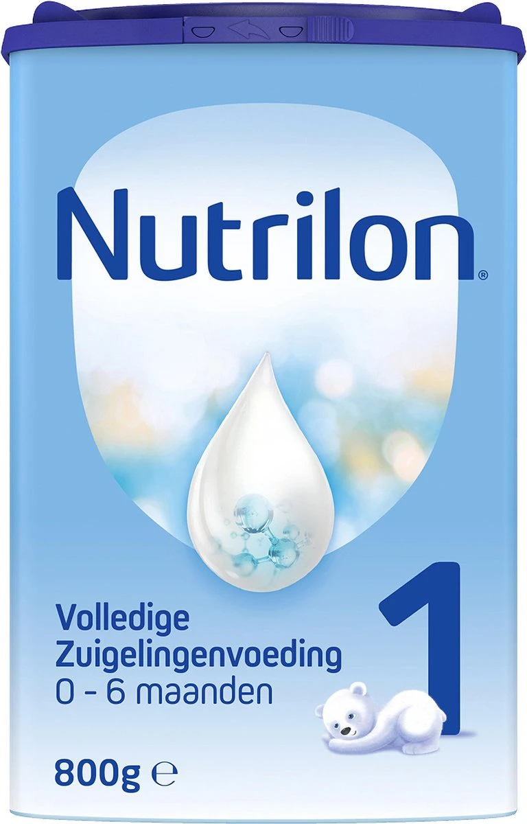 Nutrilon 1 Volledige Zuigelingenvoeding – Flesvoeding Vanaf De Geboorte – 800g 1 Nutrilon 1 Volledige Zuigelingenvoeding – Flesvoeding Vanaf De Geboorte – 800g