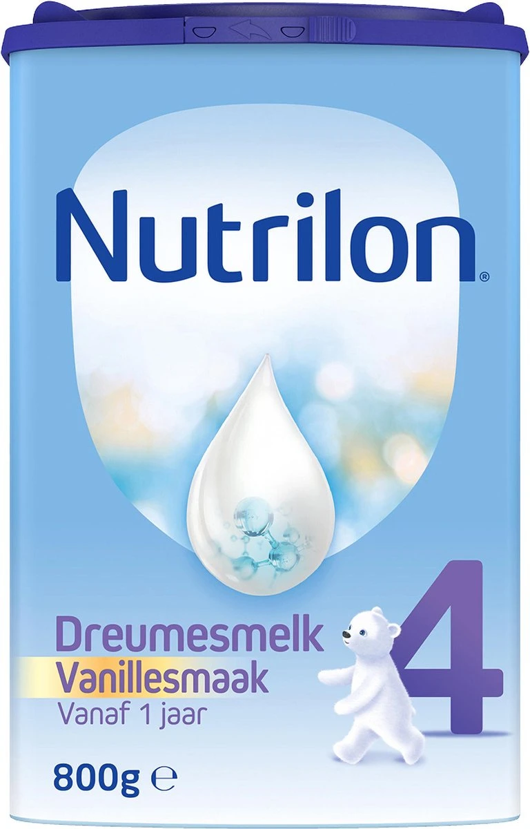 Nutrilon 4 Vanille Dreumesmelk – Flesvoeding Vanaf 1 Jaar – 800g 1 Nutrilon 4 Vanille Dreumesmelk – Flesvoeding Vanaf 1 Jaar – 800g