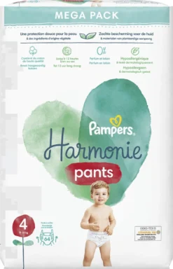 Pampers® Pampers Harmonie Pants Maat 4 (9kg-15kg) - Mega Pack 2 X 64 Luierbroekjes 18 Pampers® Pampers Harmonie Pants Maat 4 (9kg-15kg) - Mega Pack 2 X 64 Luierbroekjes -Babyproducten Winkel 771x1200