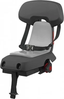 Polisport Guppy Duo Junior - Fietsstoeltje Achter - Grijs 8636100001