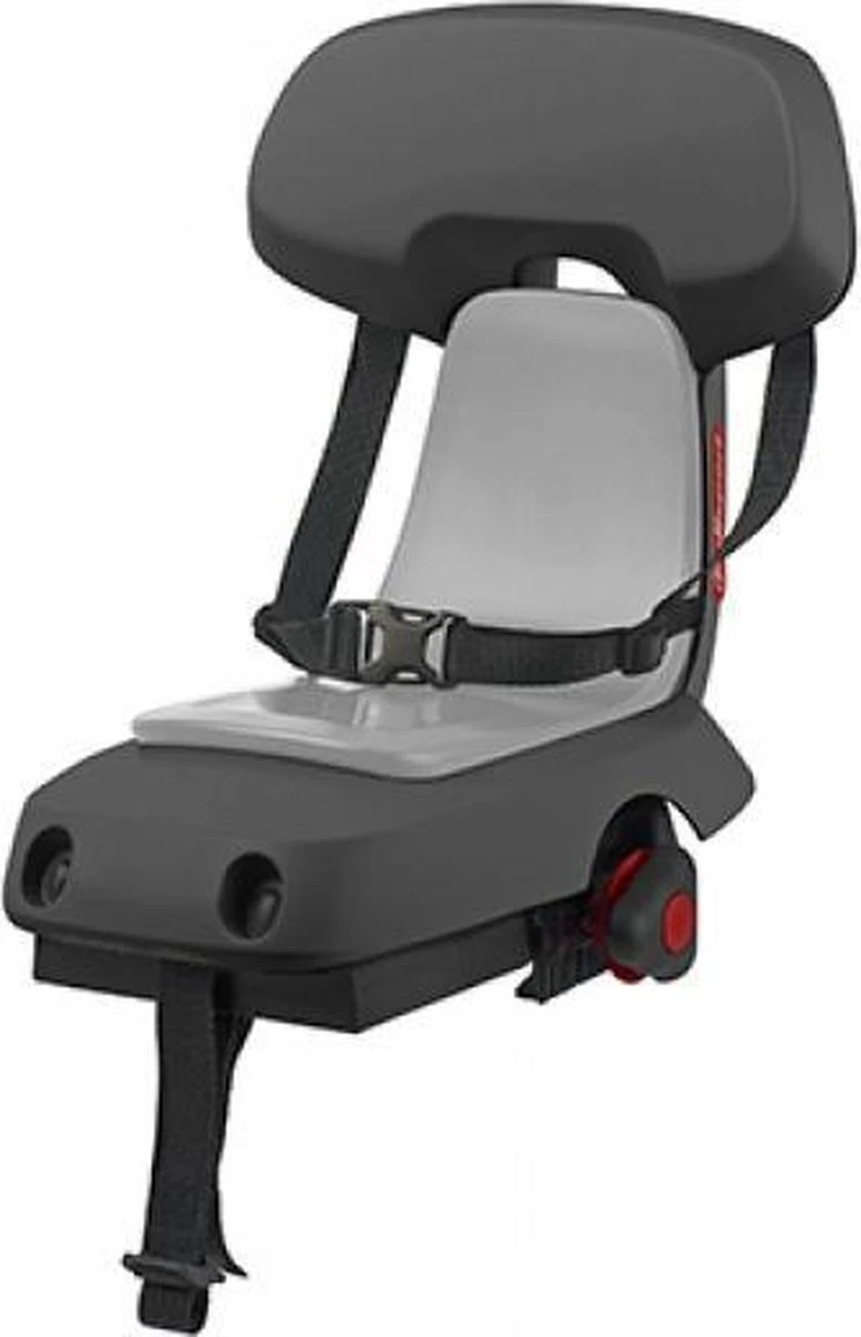 Polisport Guppy Duo Junior - Fietsstoeltje Achter - Grijs 8636100001 1 Polisport Guppy Duo Junior - Fietsstoeltje Achter - Grijs 8636100001