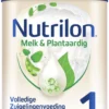 Nutrilon Melk & Plantaardig 1 - Volledige Zuigelingenvoeding 0-6 Maanden - 800g
