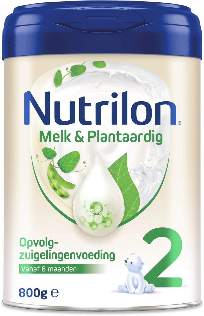 Nutrilon Melk & Plantaardig 2 - Opvolgzuigelingenvoeding 6-12 Maanden - 800 Gram 1 Nutrilon Melk & Plantaardig 2 - Opvolgzuigelingenvoeding 6-12 Maanden - 800 Gram