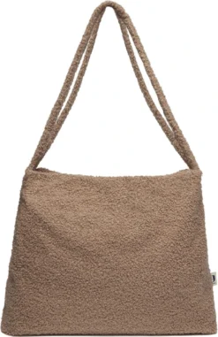 Jollein Luiertas Shopper 34x43cm Boucle - Biscuit