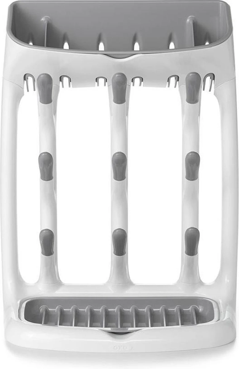 OXO Tot Flessendroogrek Baby - Compact Flessenrek - Flessenrek Baby - Afdruiprek Babyfles - Droogrek Flessen Baby -Grey 5 OXO Tot Flessendroogrek Baby - Compact Flessenrek - Flessenrek Baby - Afdruiprek Babyfles - Droogrek Flessen Baby -Grey - Afbeelding 5