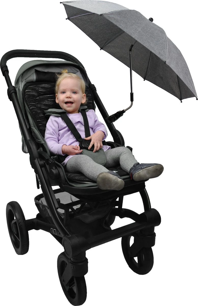 Dooky Parasol Kinderwagen Grijs Gemêleerd 2 Dooky Parasol Kinderwagen Grijs Gemêleerd - Afbeelding 2