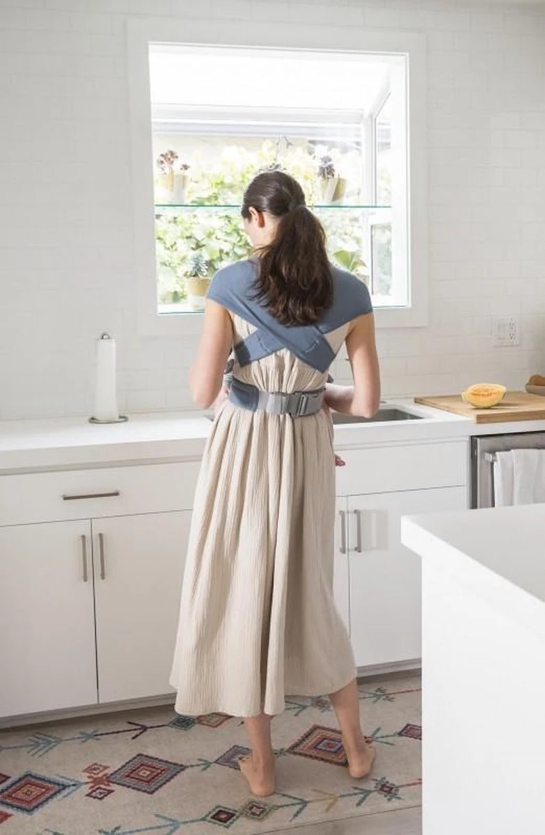 Ergobaby Embrace Draagzak Baby - Oxford Blue 10 Ergobaby Embrace Draagzak Baby - Oxford Blue - Afbeelding 10