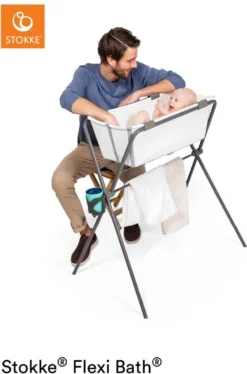 Stokke® Flexi Bath® Transparent Blue -Babyproducten Winkel 792x1200 1