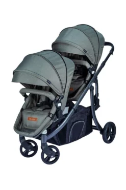 X Adventure Duo Kinderwagen / Tweeling Kinderwagen – Emerald Green -Babyproducten Winkel 799x1200 61