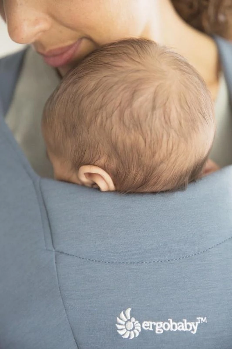 Ergobaby Embrace Draagzak Baby - Oxford Blue 8 Ergobaby Embrace Draagzak Baby - Oxford Blue - Afbeelding 8