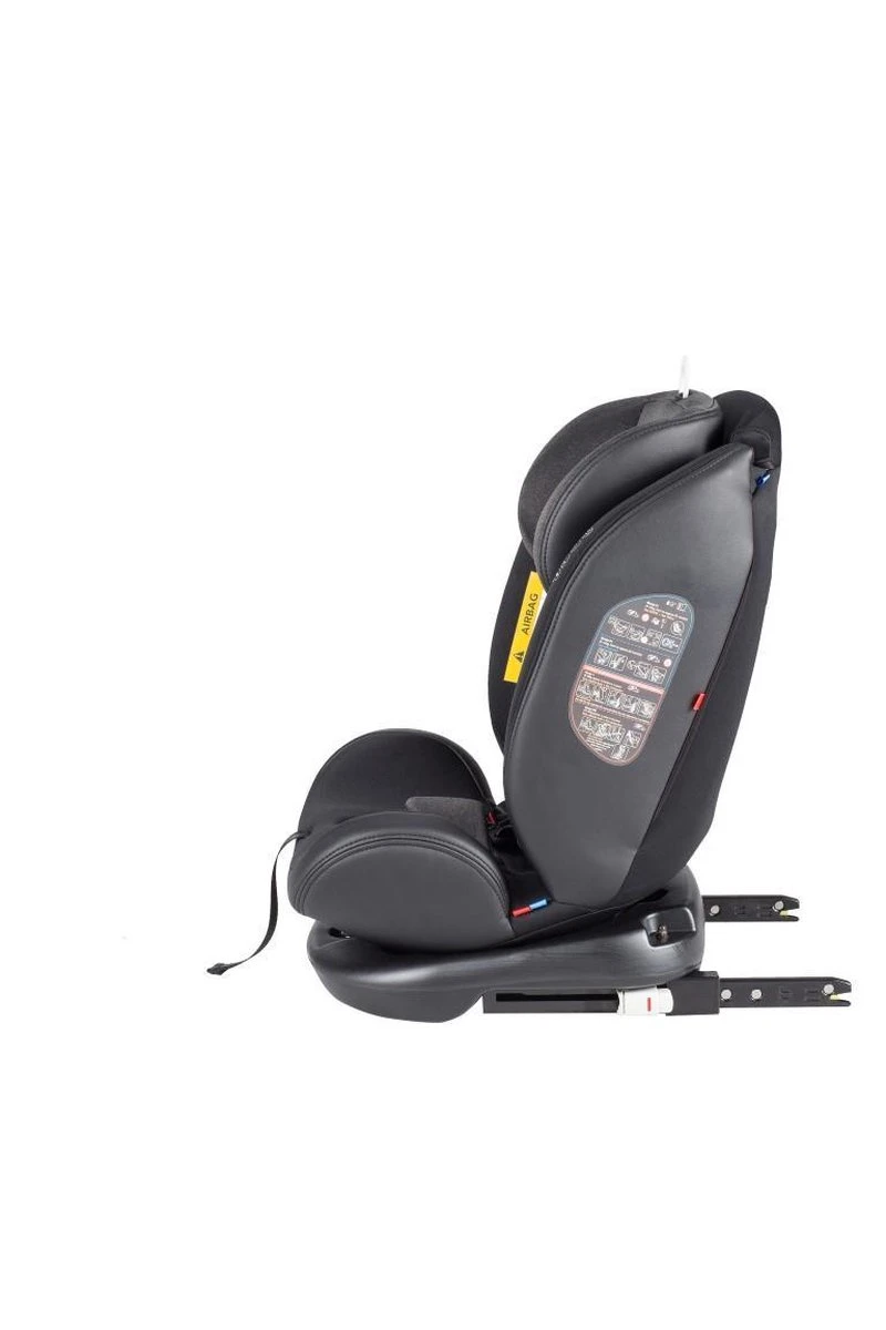 X Adventure Quickfix Meegroei Autostoel Groep 0/1/2/3 - 360 Graden Draaibaar - Grijs 2 X Adventure Quickfix Meegroei Autostoel Groep 0/1/2/3 - 360 Graden Draaibaar - Grijs - Afbeelding 2