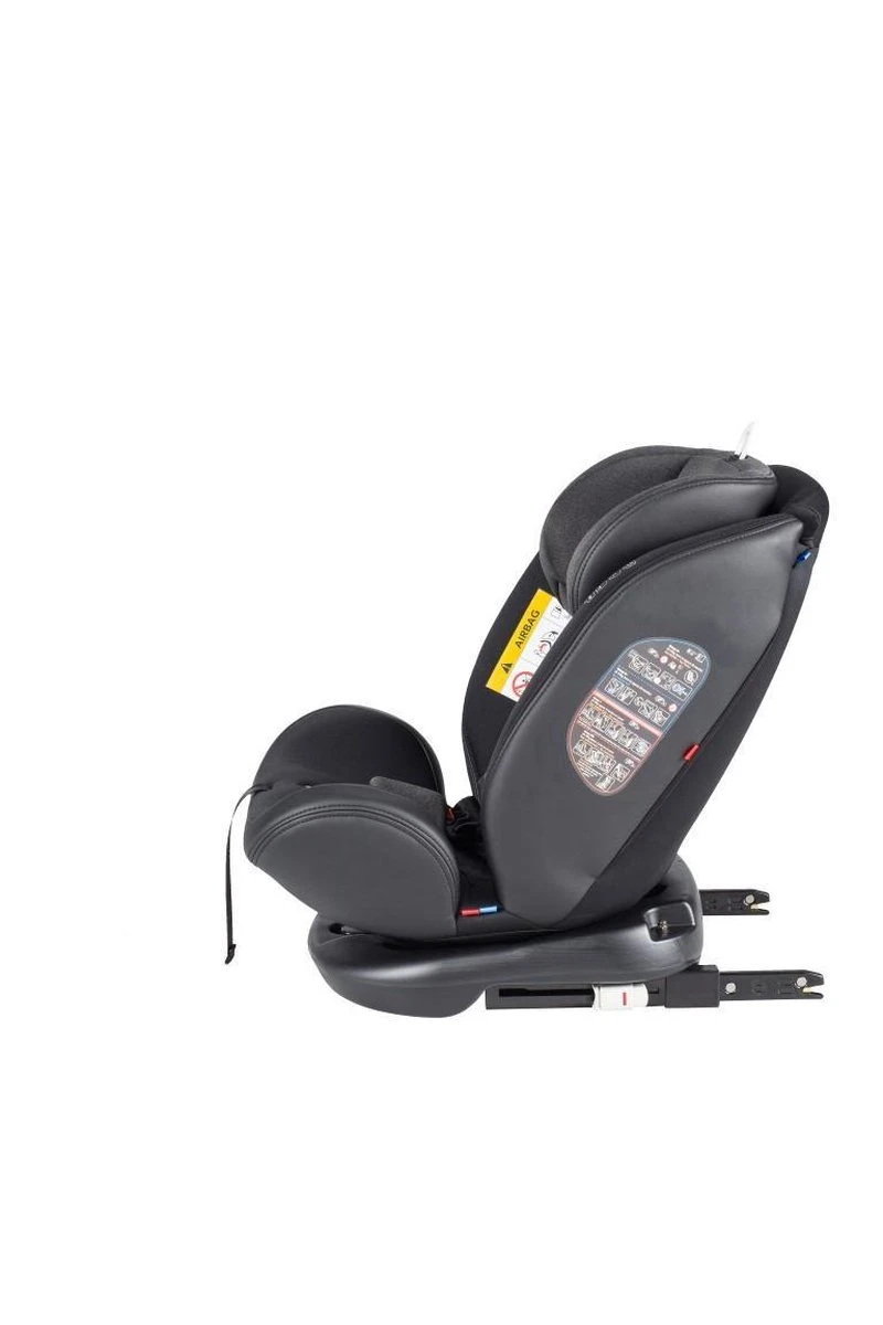 X Adventure Quickfix Meegroei Autostoel Groep 0/1/2/3 - 360 Graden Draaibaar - Grijs 14 X Adventure Quickfix Meegroei Autostoel Groep 0/1/2/3 - 360 Graden Draaibaar - Grijs - Afbeelding 14