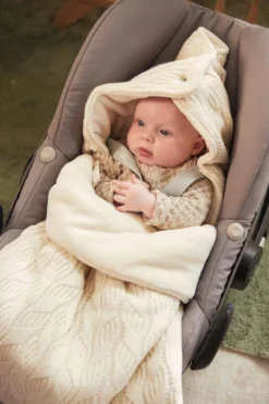 Jollein Voetenzak Voor Autostoel & Kinderwagen - Spring Knit - Ivory -Babyproducten Winkel 800x1200 137