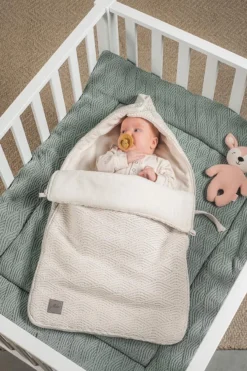 Jollein Voetenzak Voor Autostoel & Kinderwagen - River Knit - Cream White -Babyproducten Winkel 800x1200 143