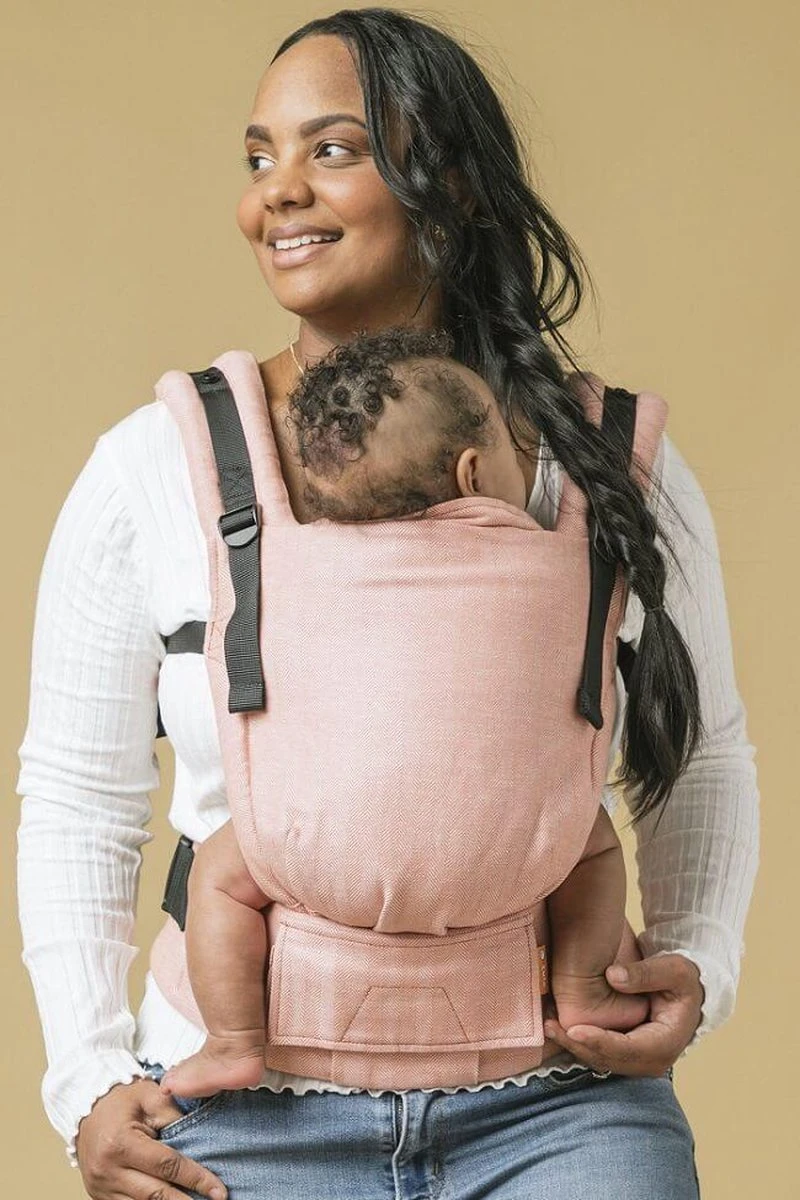 Tula Free To Grow Draagzak Baby Linen Mango- Ergonomische Draagzak Vanaf Geboorte 2 Tula Free To Grow Draagzak Baby Linen Mango- Ergonomische Draagzak Vanaf Geboorte - Afbeelding 2